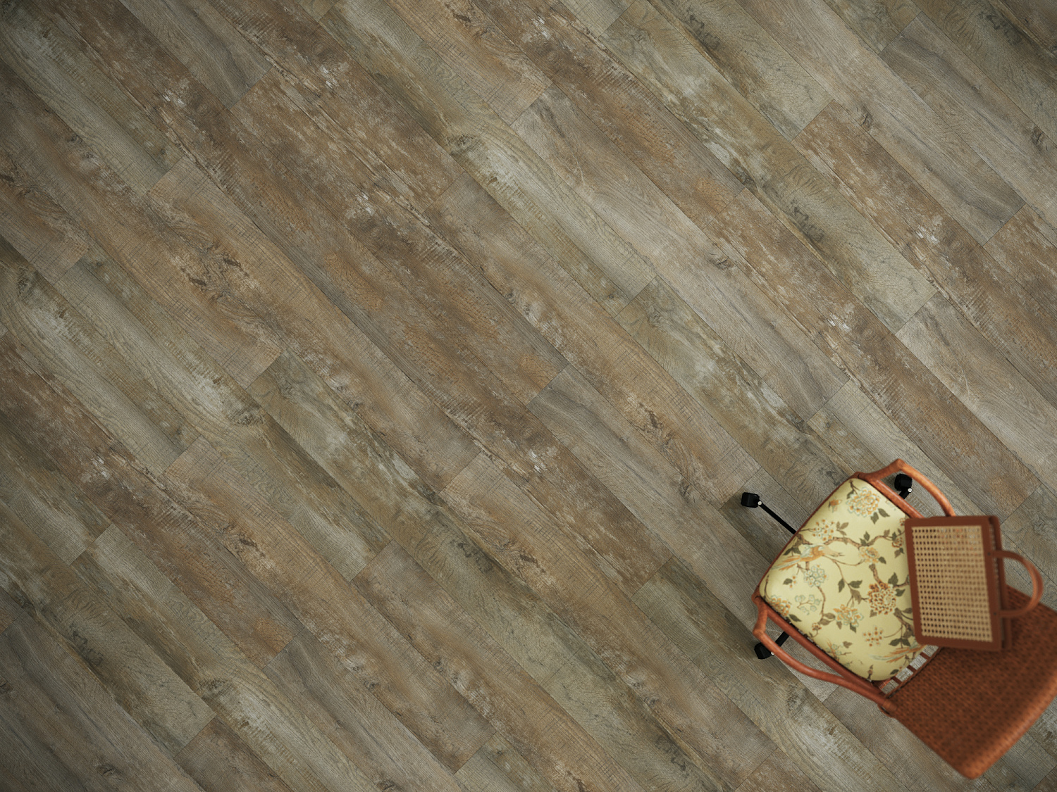 Кварцвиниловая плитка замковая Fine Floor Wood FF-1520 Дуб Фуэго