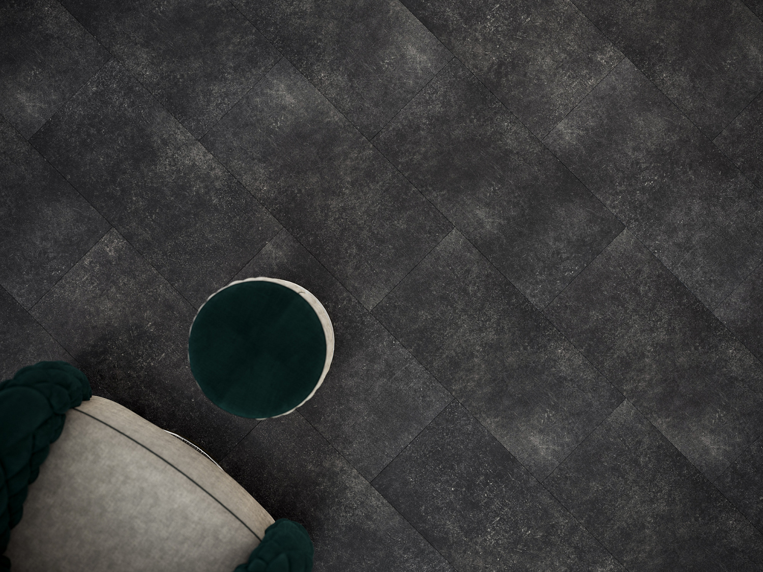 Кварцвиниловая плитка замковая Fine Floor Stone FF-1555 Шато Миранда