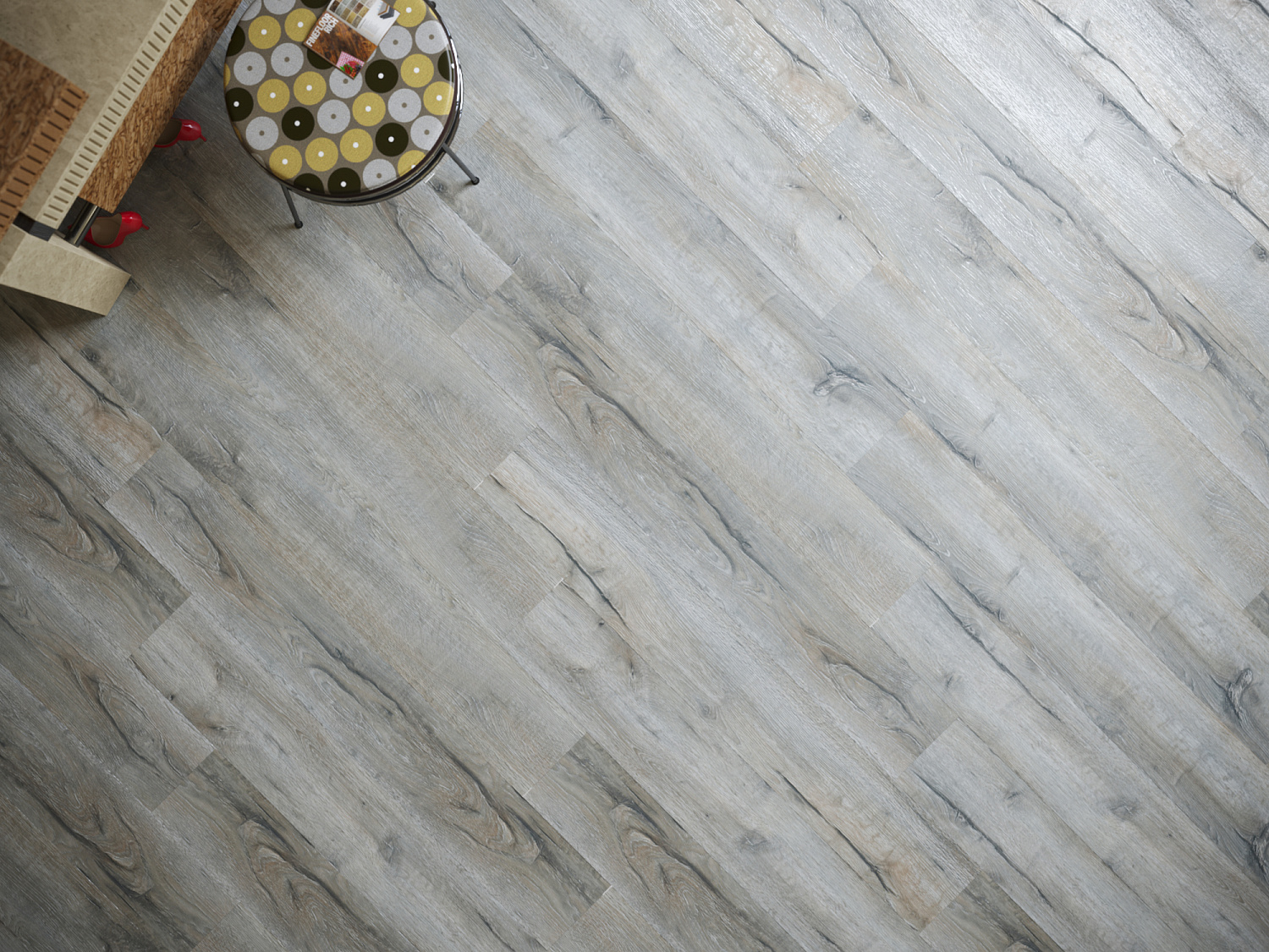 Кварцвиниловая плитка замковая Fine Floor Rich FF-1970 Дуб Корфу