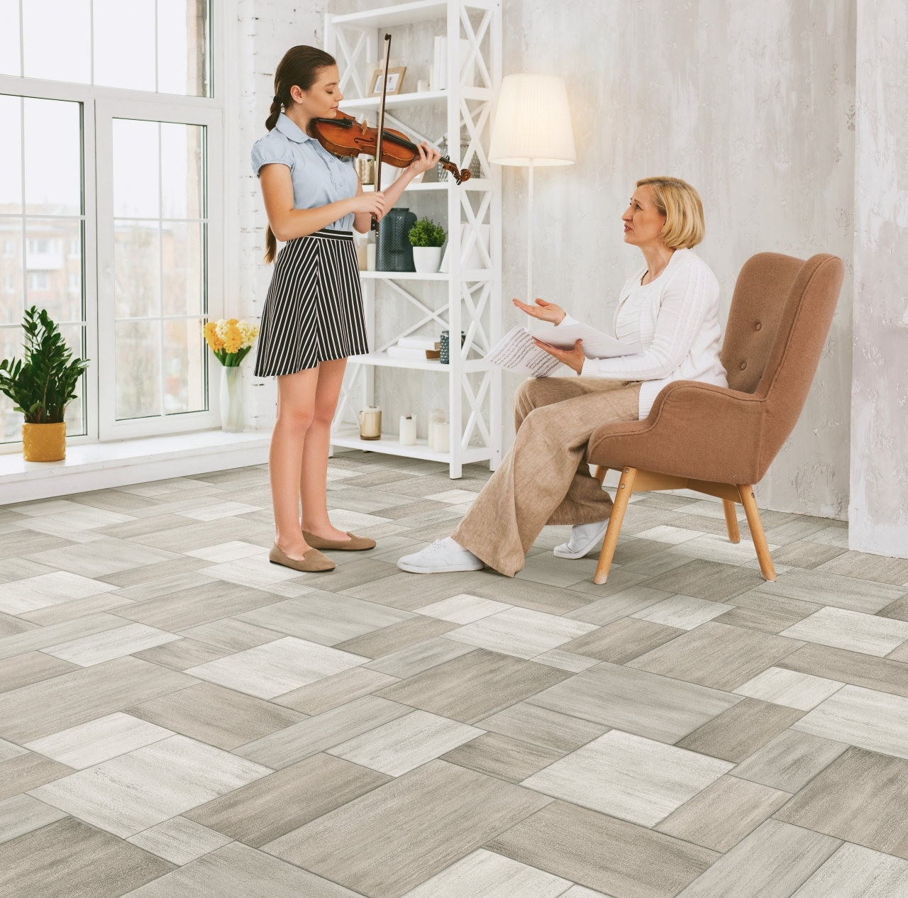 Линолеум IVC Greenline Landscape 531 (4м) 