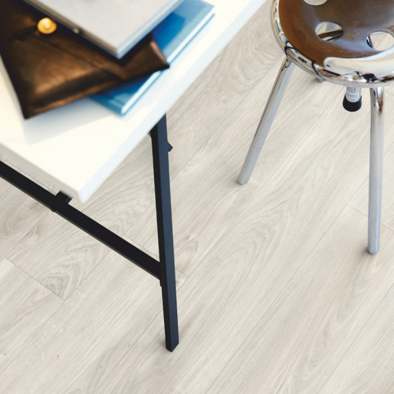 LVT-плитка Pergo Classic Plank Optimum Click Дуб мягкий серый V3107-40036