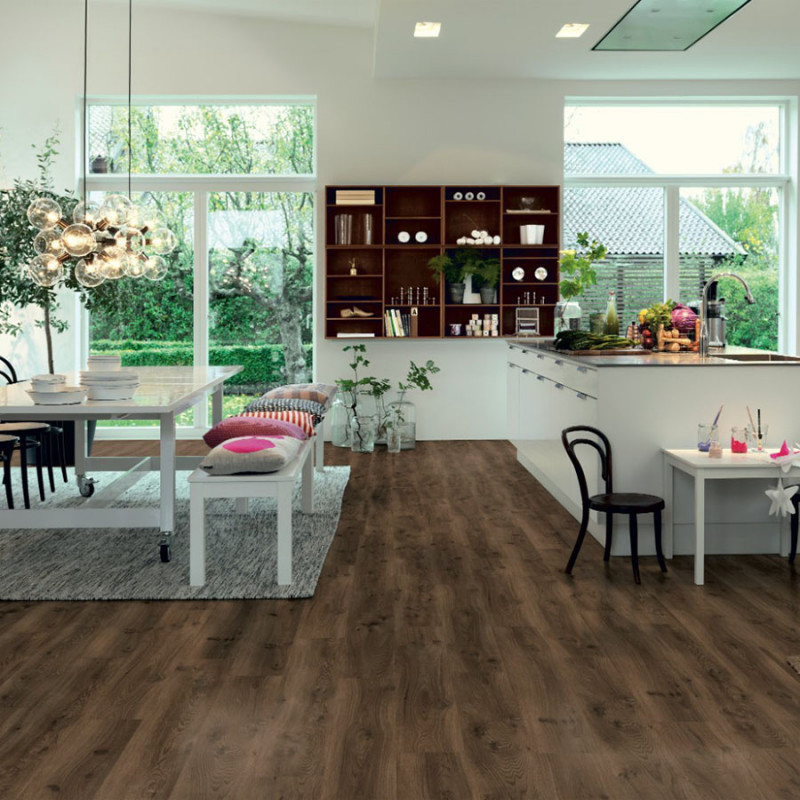 LVT-плитка Pergo Classic Plank Optimum Glue Дуб кофейный натуральный V3201-40019
