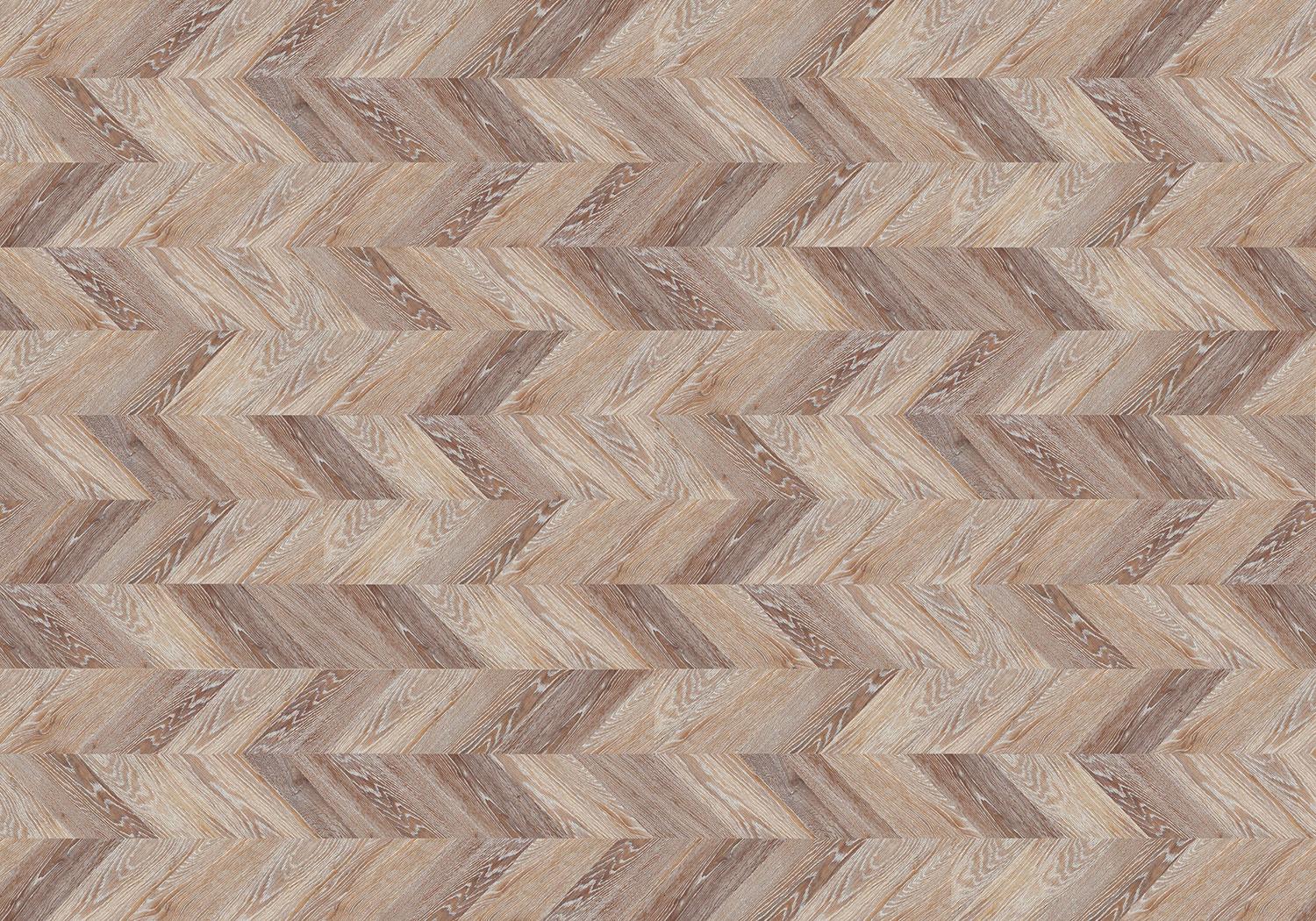 Напольное пробковое покрытие CorkStyle Chevron Brown клеевое