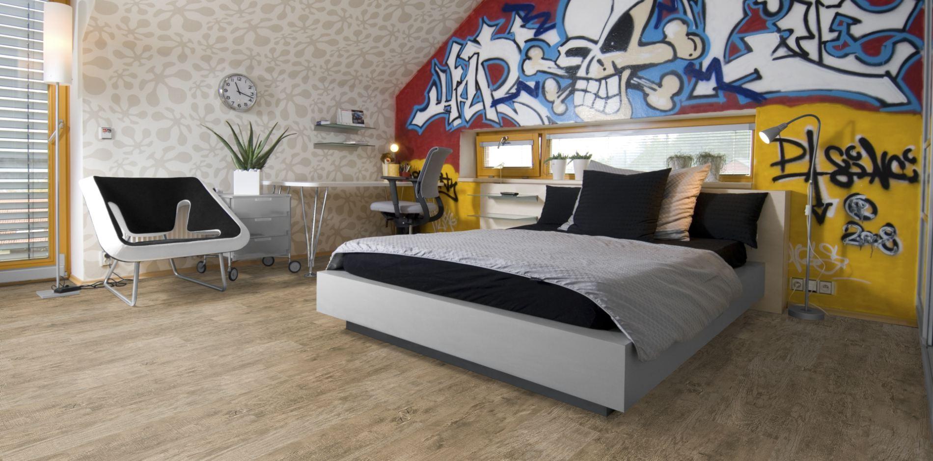 Напольное пробковое покрытие CorkStyle Wood Oak Antique клеевое