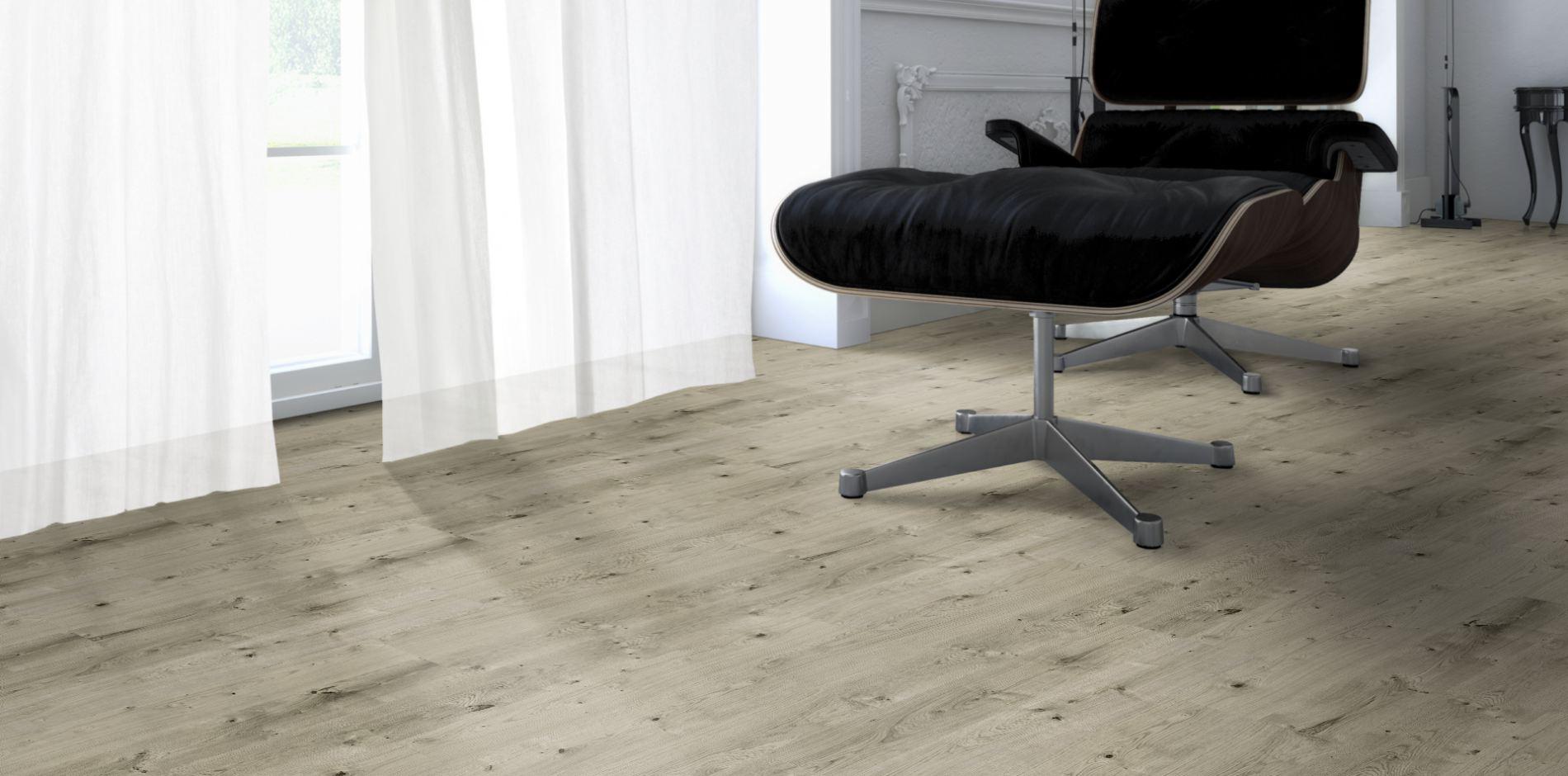 Напольное пробковое покрытие CorkStyle Wood Oak Grey клеевое
