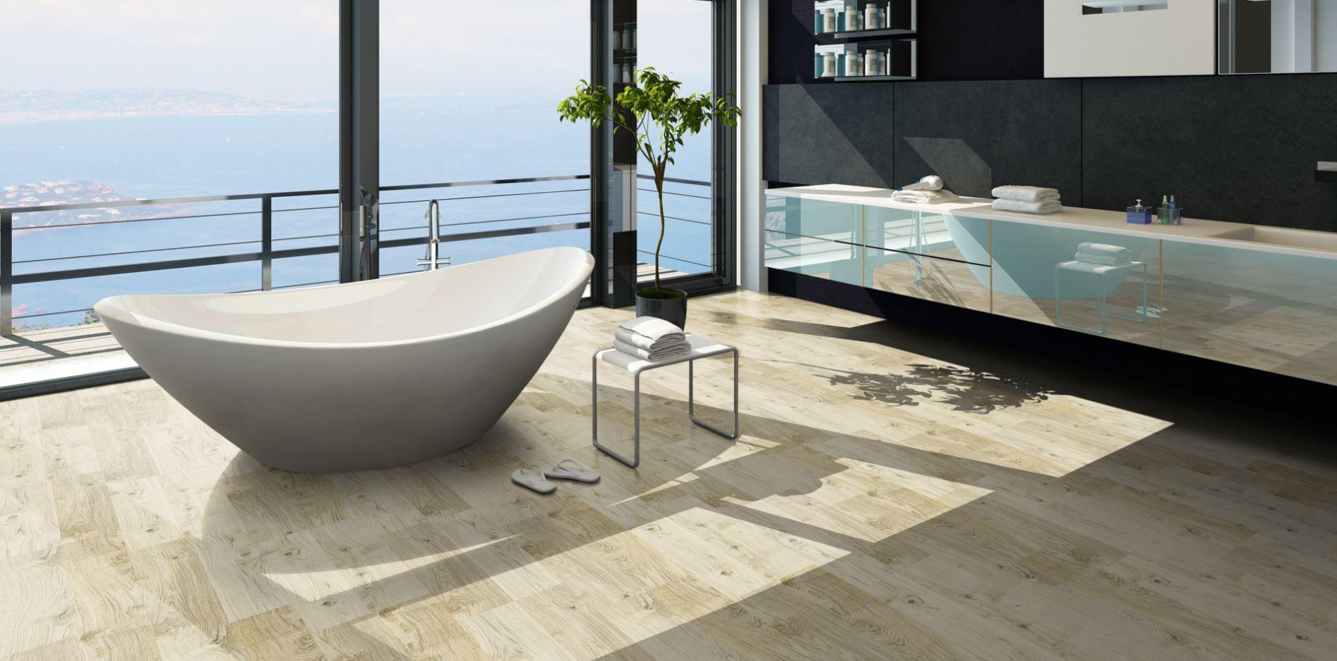 Пробковое покрытие CorkStyle Wood Oak Virginia White замковое